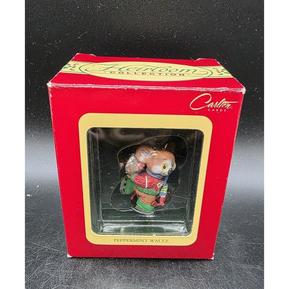 Carlton Cards: Peppermint Waltz - ORN119L - Classic Ornament